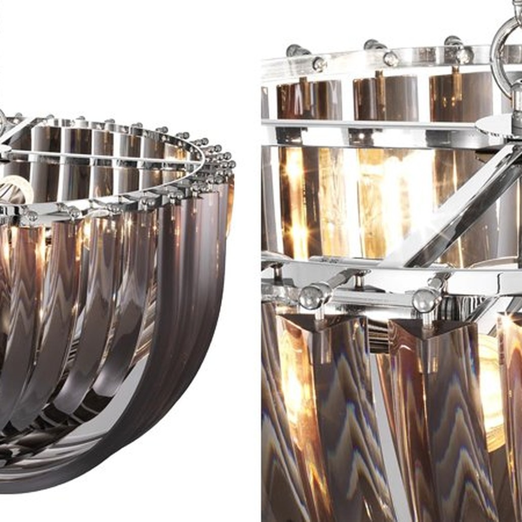 Люстра Chandelier Murano Smoke 50