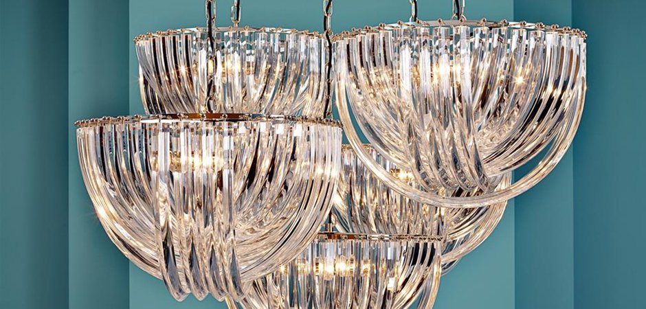 Люстра Chandelier Murano Clear 50