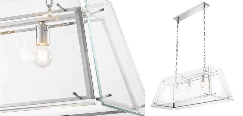 Люстра Chandelier Azure L Nickel