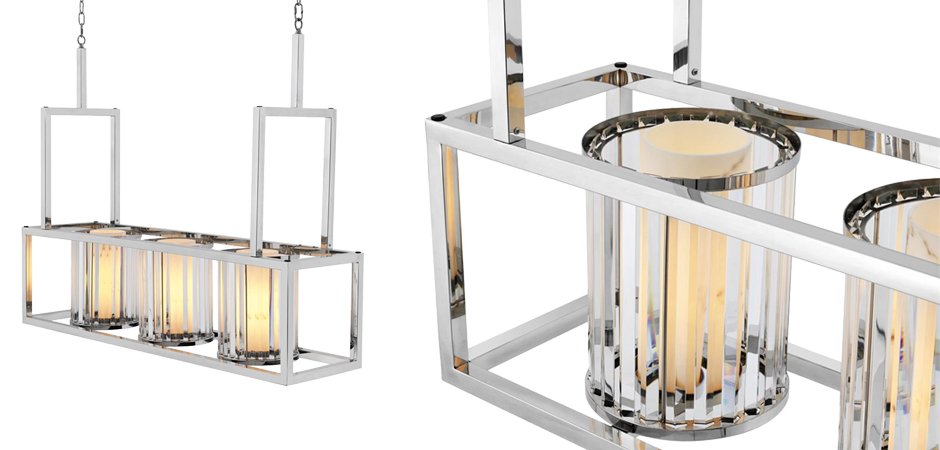 Люстра Chandelier Carducci Stainless Steel