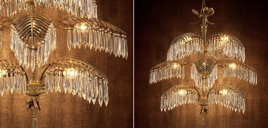 Люстра Eichholtz Chandelier Hildebrandt L