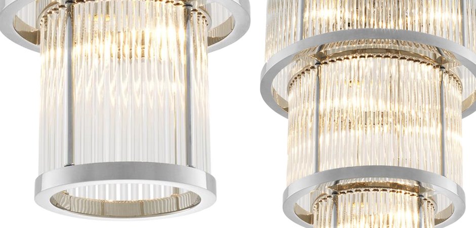 Люстра Chandelier Avery Nickel