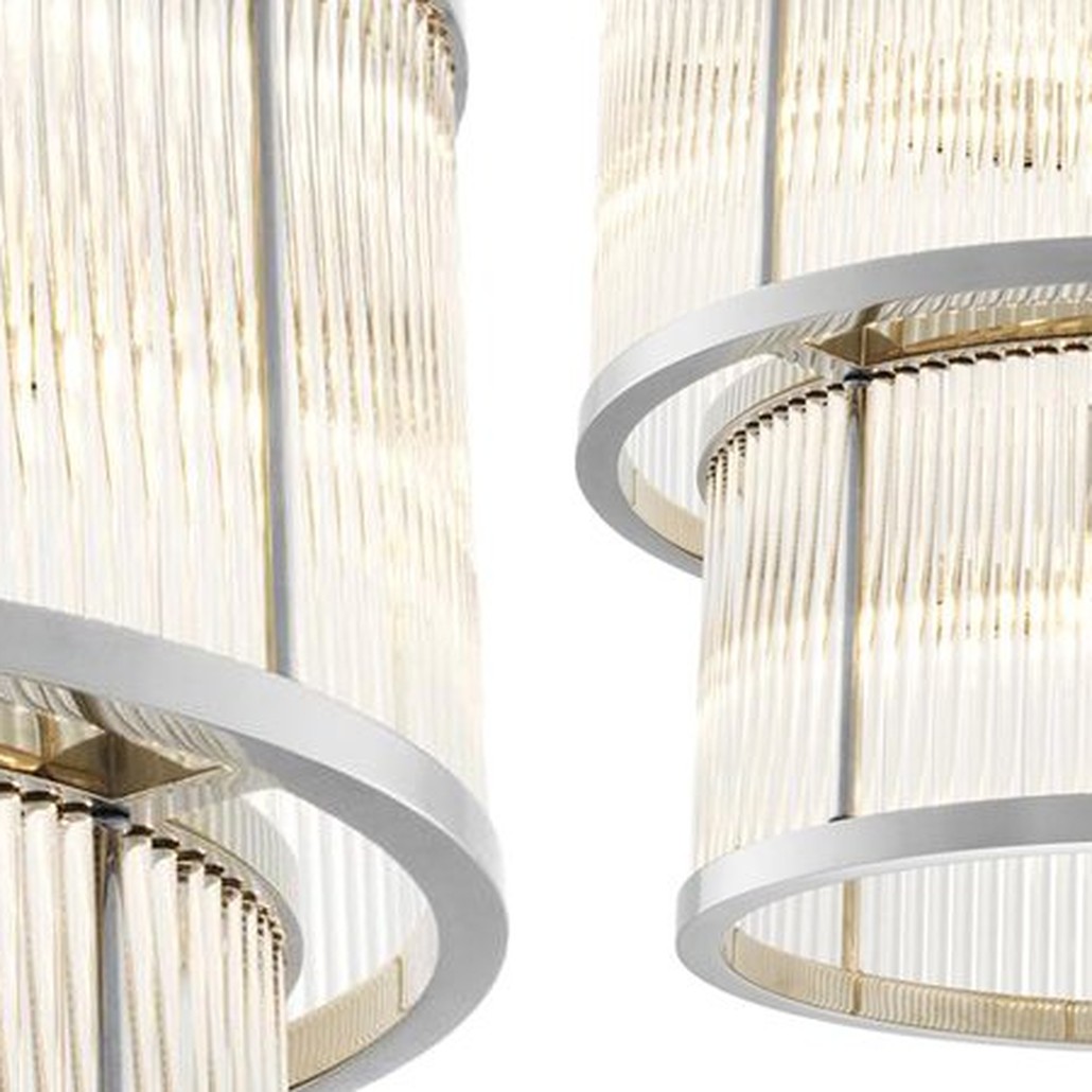 Люстра Chandelier Palmera Nickel
