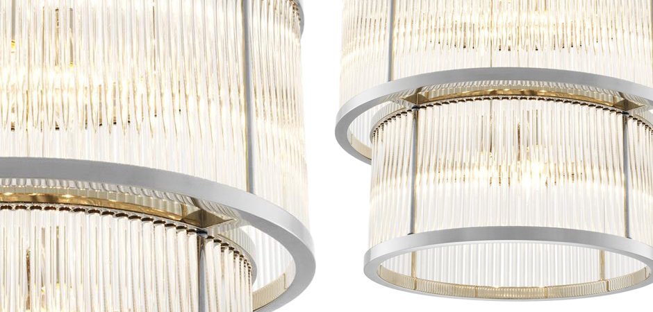 Люстра Chandelier Palmera Nickel