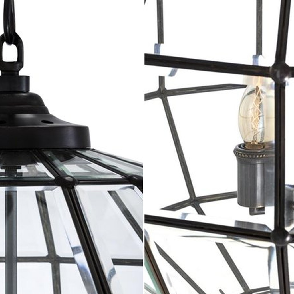 Люстра Lantern Luna Bronze L