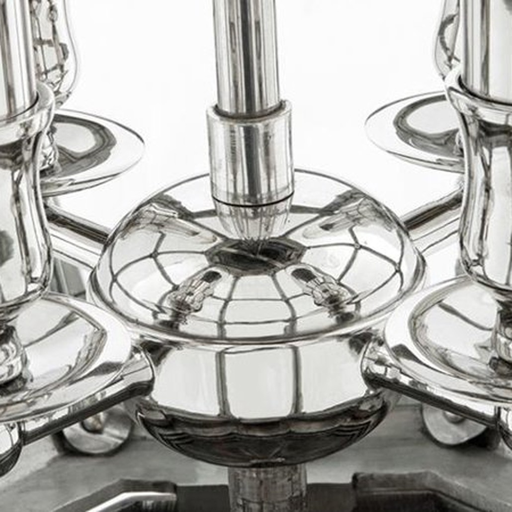 Люстра Lantern Owen Nickel S