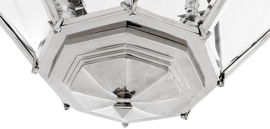 Люстра Lantern Owen Nickel M