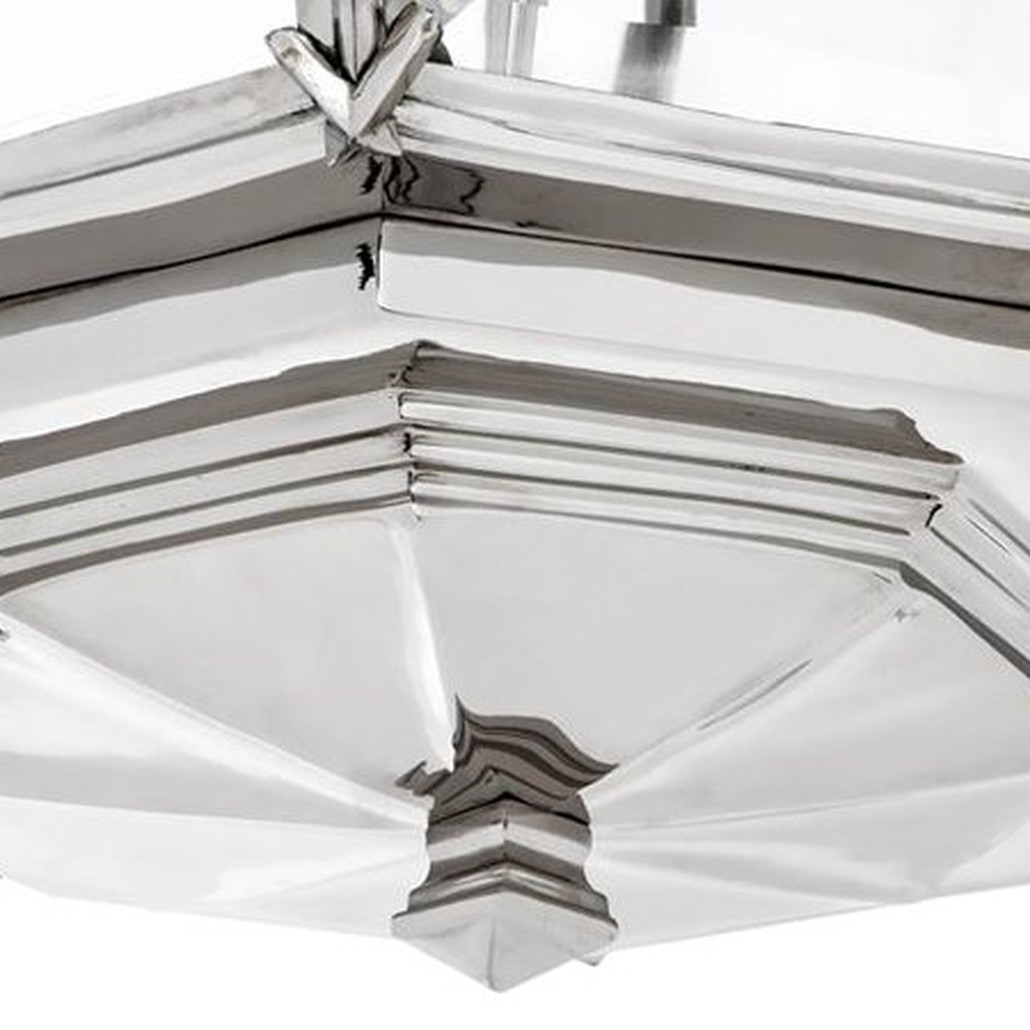Люстра Lantern Owen Nickel L