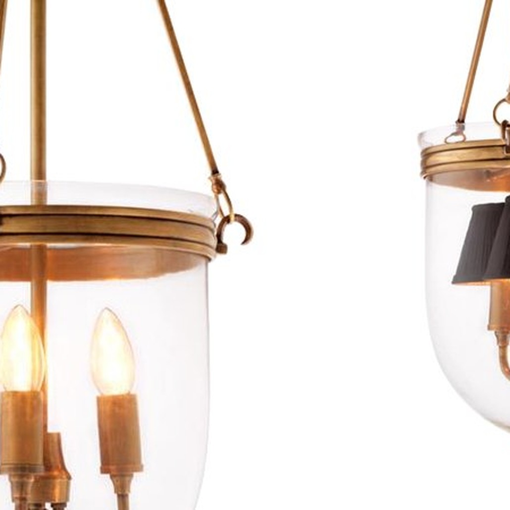 Люстра Lantern Cameron Brass S