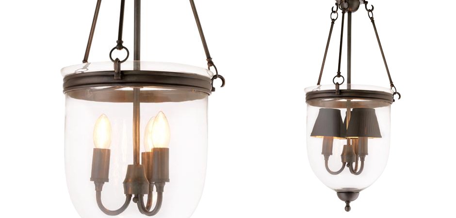 Люстра Lantern Cameron Bronze S