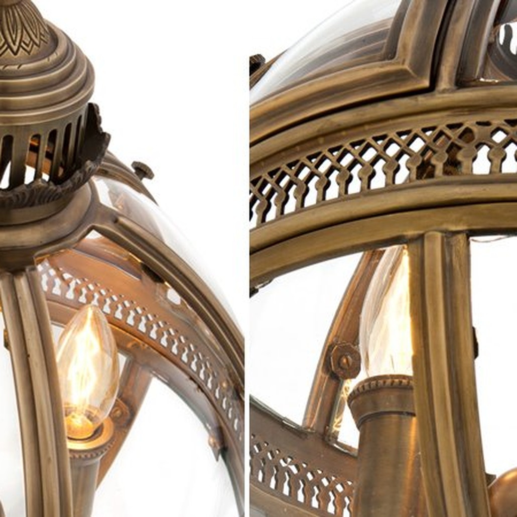Люстра Lantern Residential Brass S