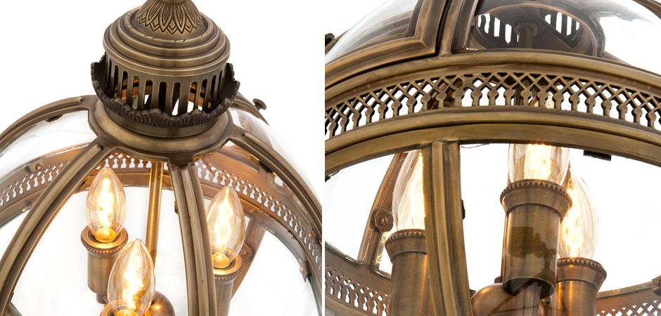 Люстра Lantern Residential Brass S