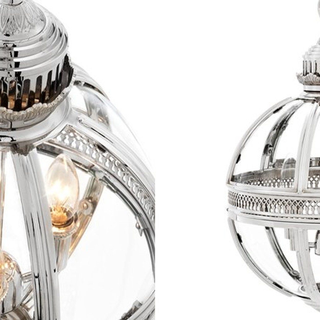 Люстра Lantern Residential Nickel S