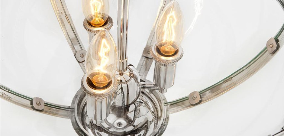 Люстра Lantern Residential Nickel M