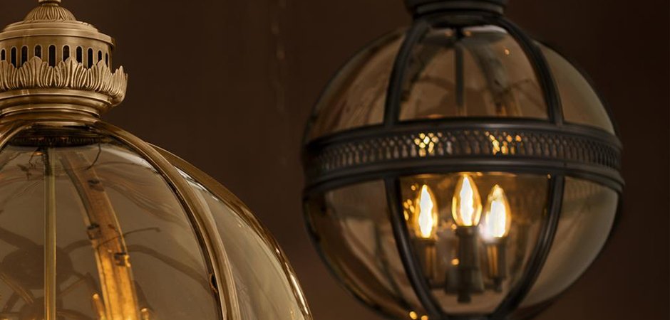 Люстра Lantern Residential Bronze M