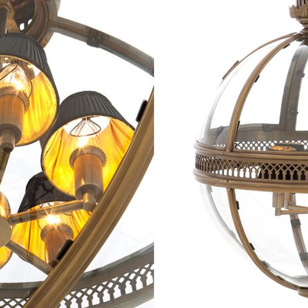 Люстра Lantern Residential Brass L