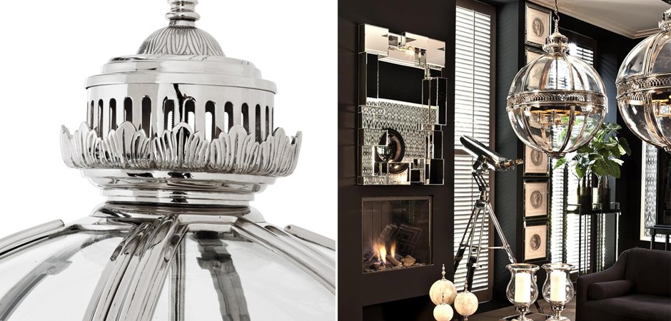 Люстра Lantern Residential Nickel L