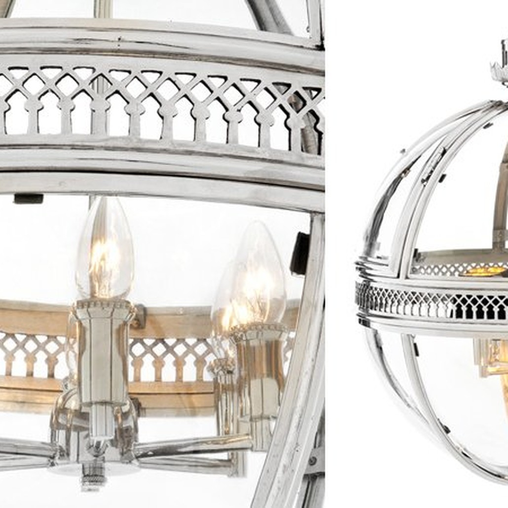 Люстра Lantern Residential Nickel L