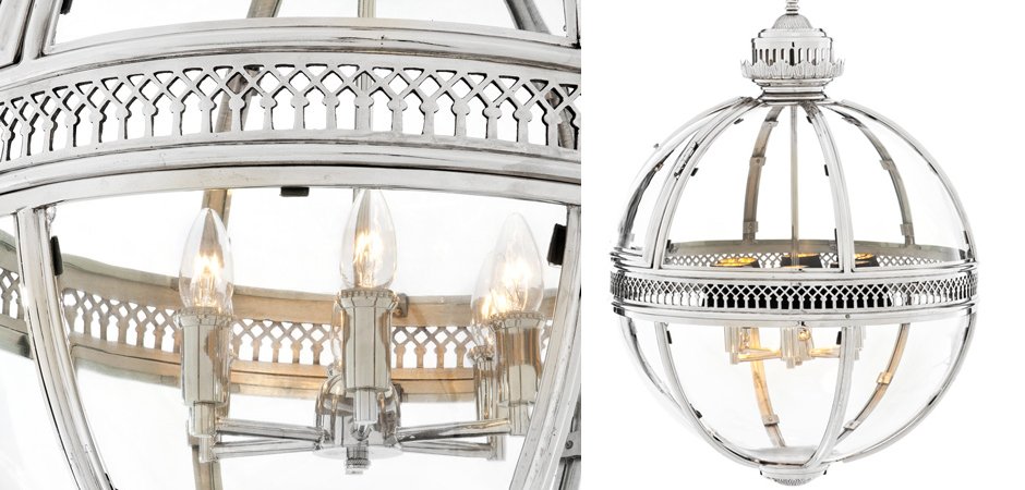 Люстра Lantern Residential Nickel L