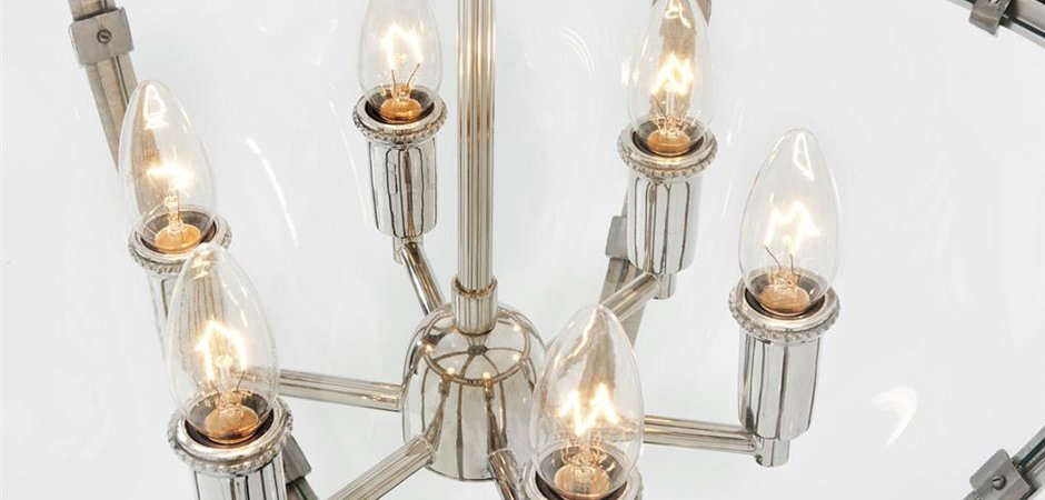 Люстра Lantern Residential Nickel L
