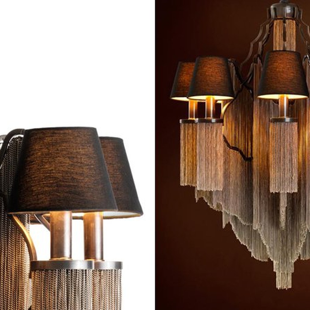 Люстра Eichholtz Chandelier Fringe L