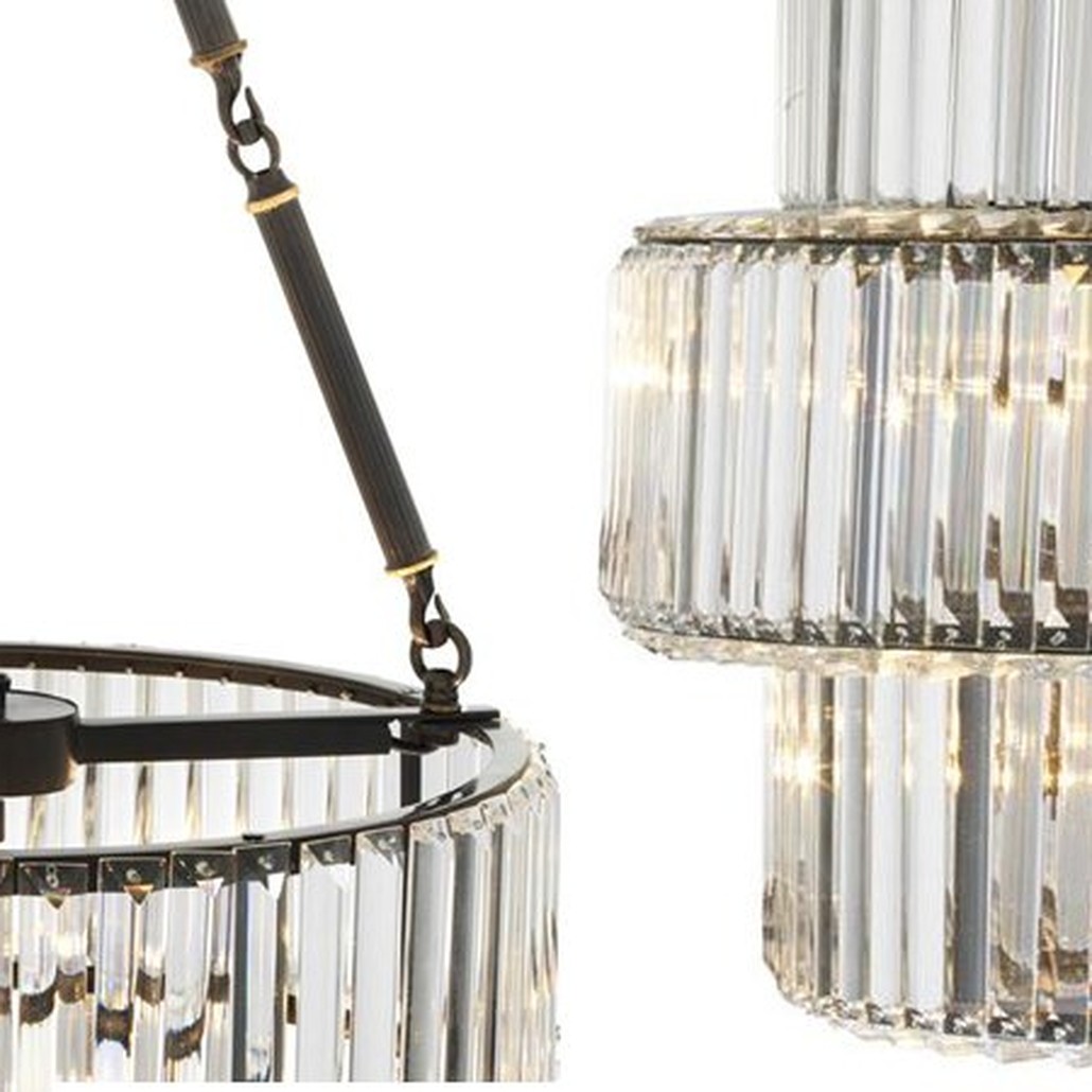 Люстра Chandelier Infinity Triple Bronze