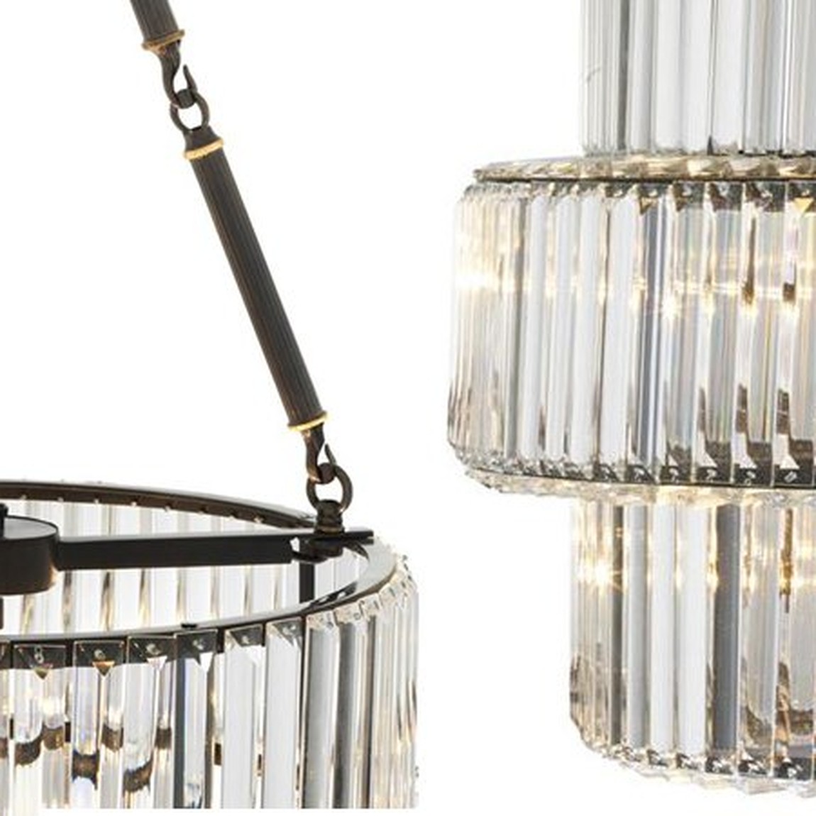 Люстра Chandelier Infinity Triple Bronze