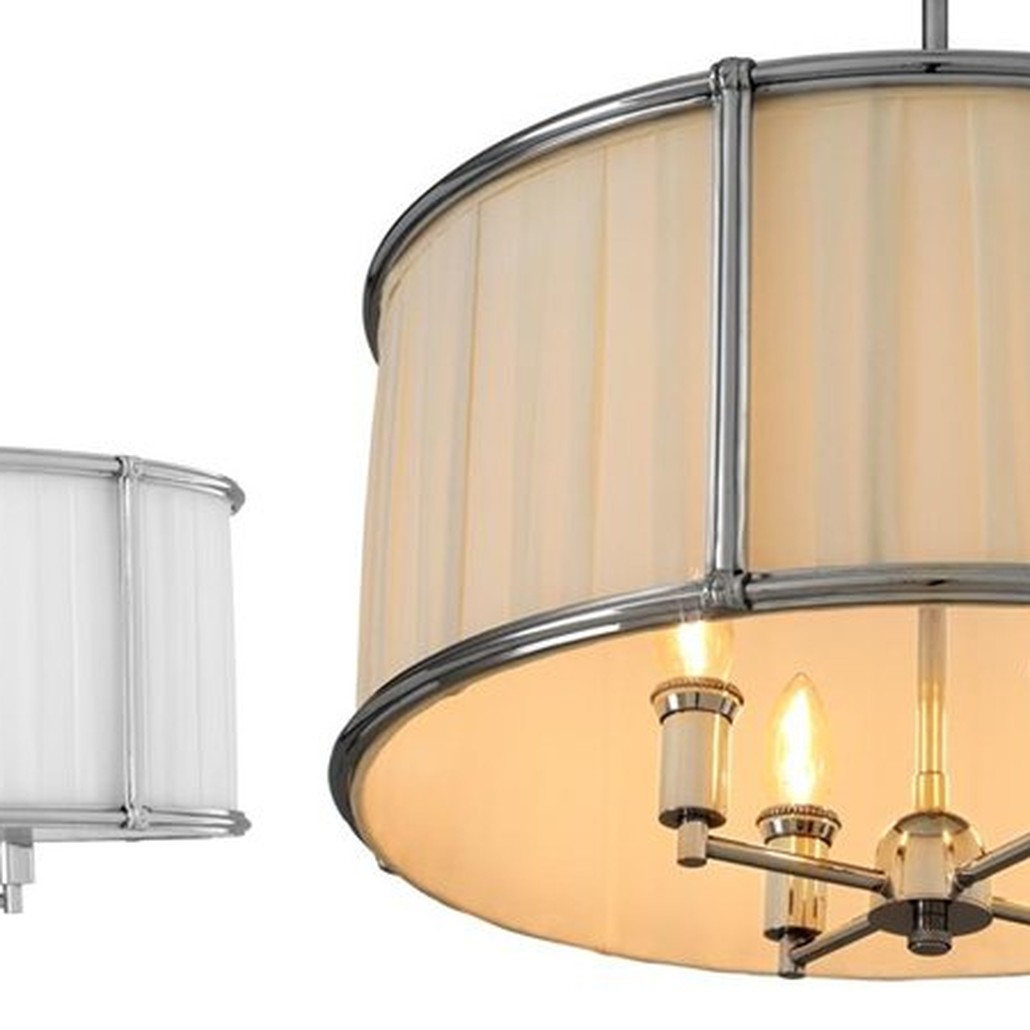 Люстра Eichholtz Chandelier Hammond Nickel