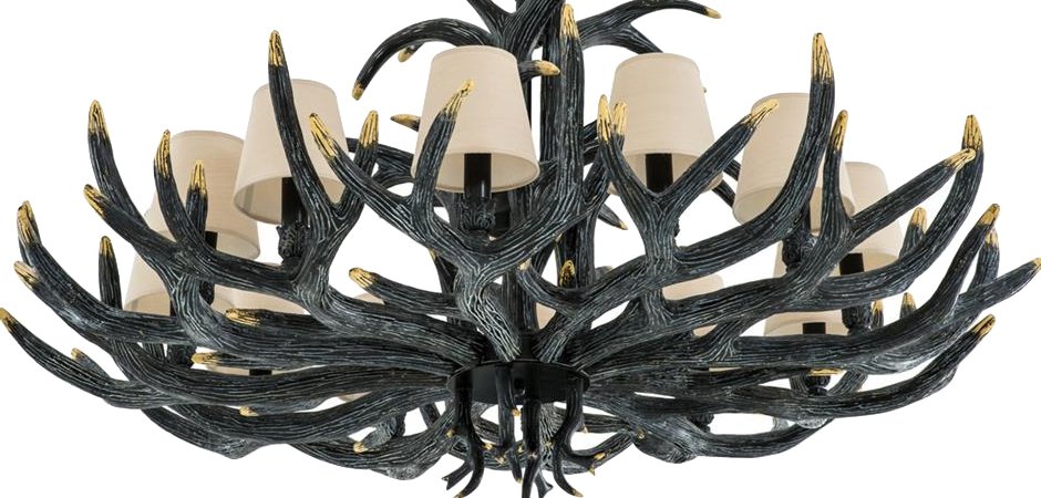 Люстра Eichholtz Chandelier Horn XL