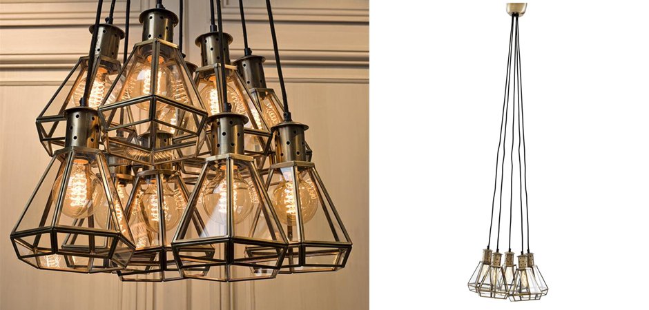 Подвесной светильник Eichholtz Hanging Lamp Polygon