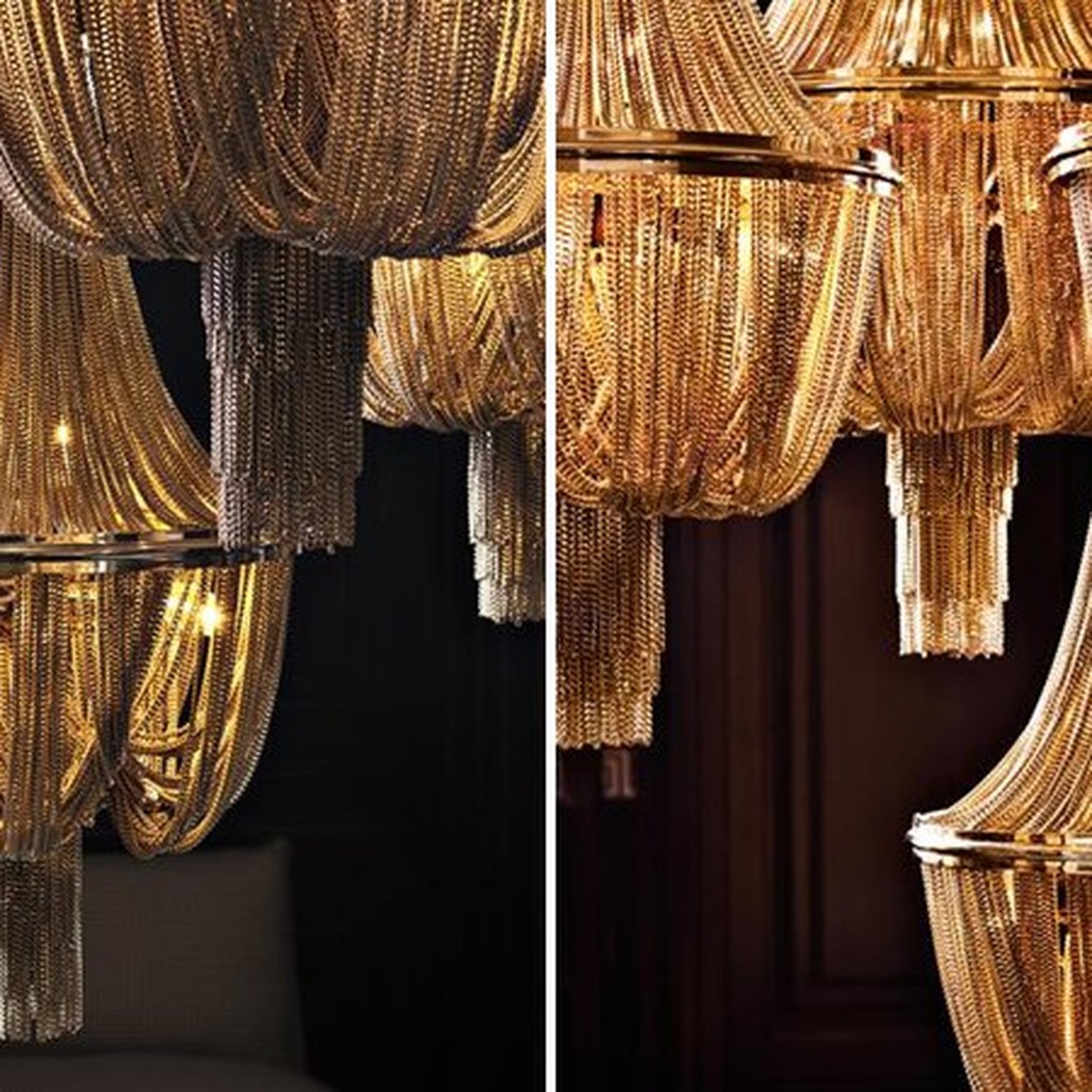 Люстра Chandelier Martinez Gold S