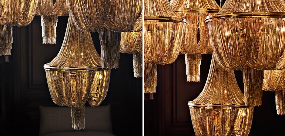 Люстра Chandelier Martinez Gold S
