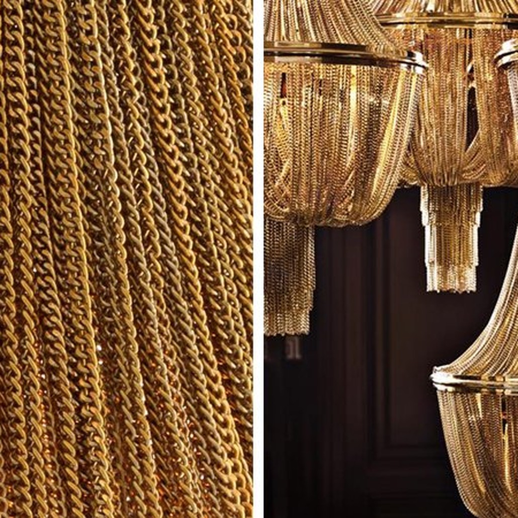 Люстра Chandelier Martinez Gold L