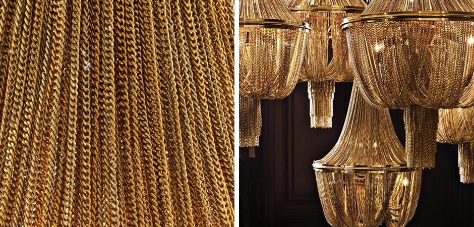 Люстра Chandelier Martinez Gold L