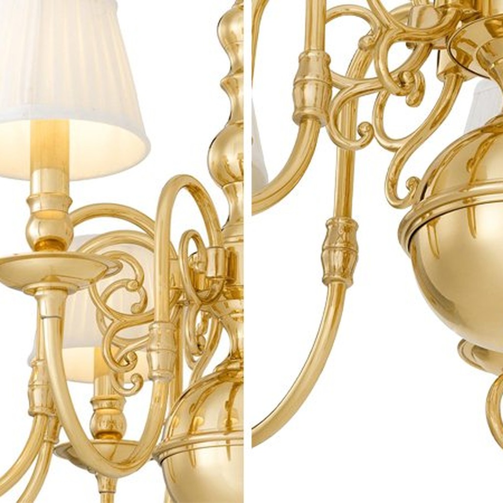 Люстра Eichholtz Chandelier Bourbon Brass