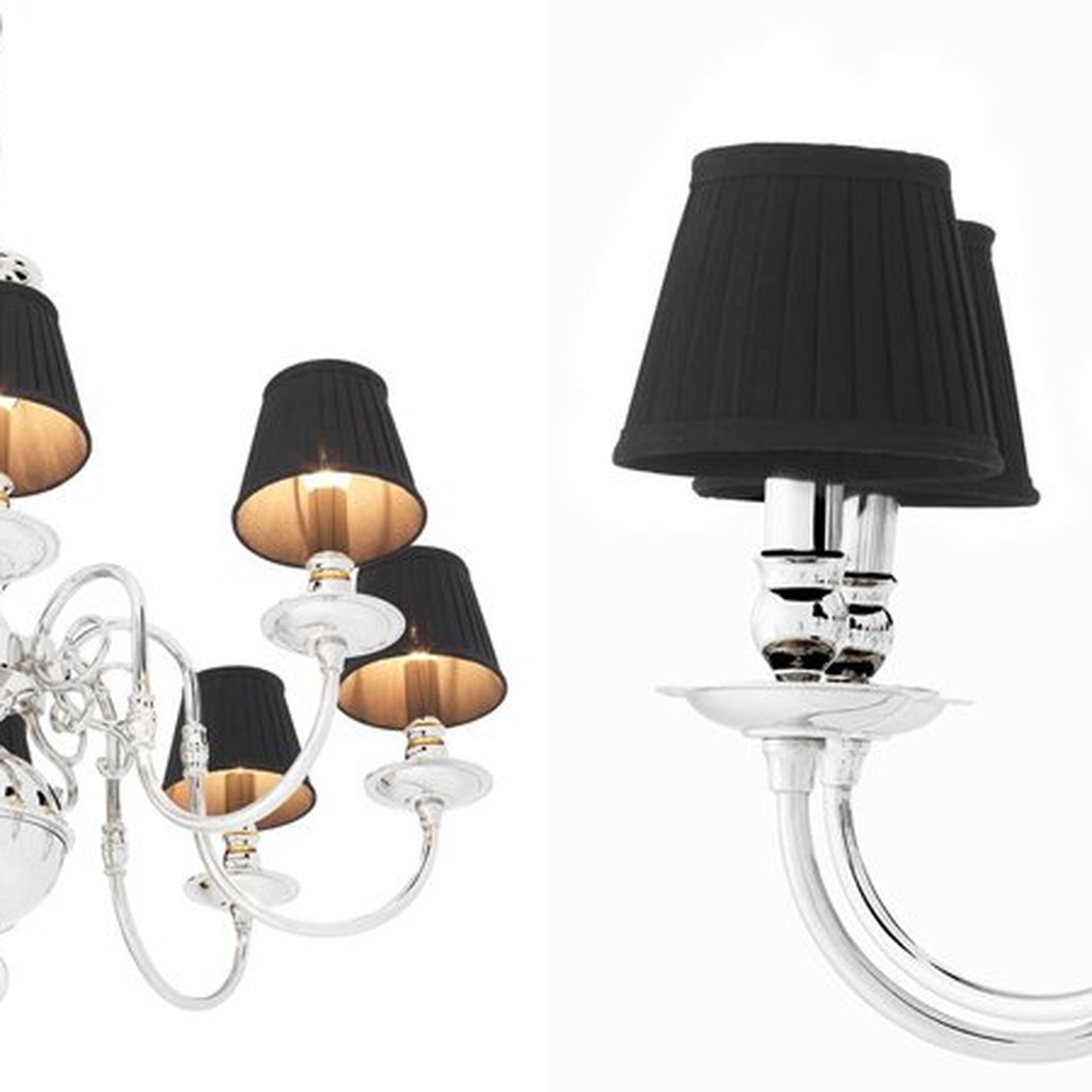 Люстра Eichholtz Chandelier Bourbon Nickel