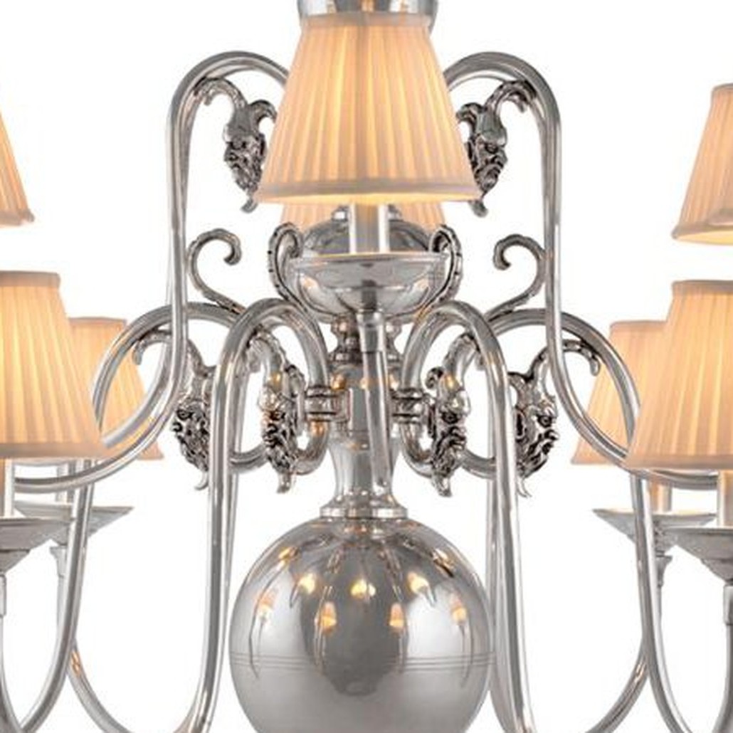 Люстра Eichholtz Chandelier La Chapelle Silver
