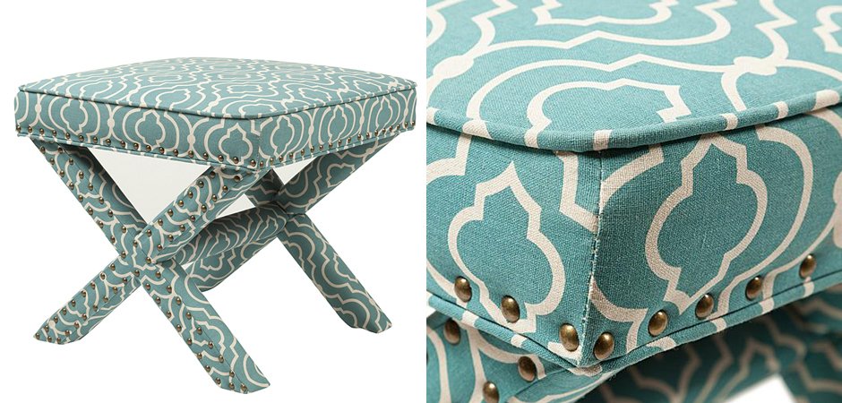 Пуф Turquoise Ornament