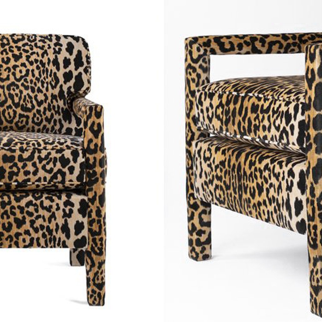 Кресло Leopard Parsons Chair