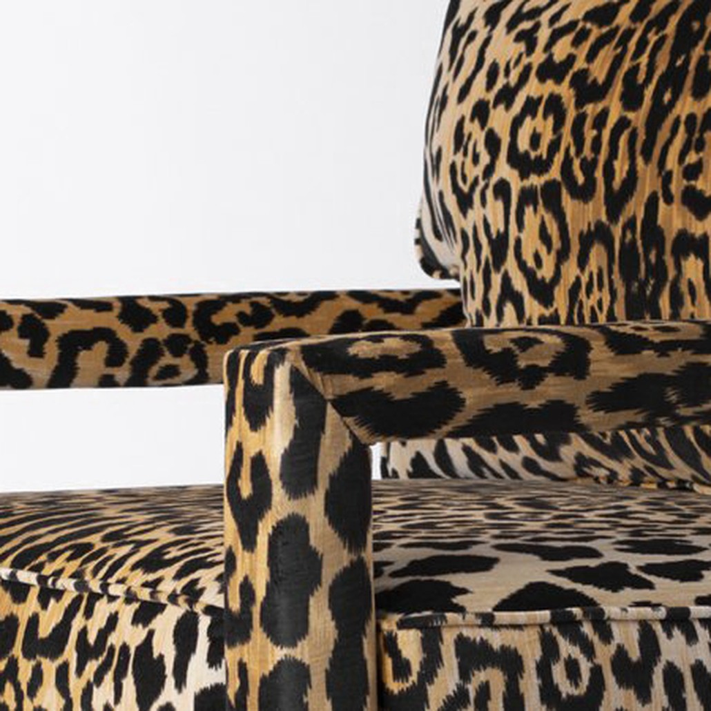 Кресло Leopard Parsons Chair