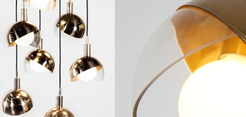 Подвесной светильник Half Closed Balls