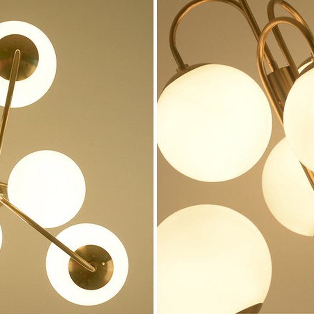 Люстра Gooseneck Pelle Chandelier