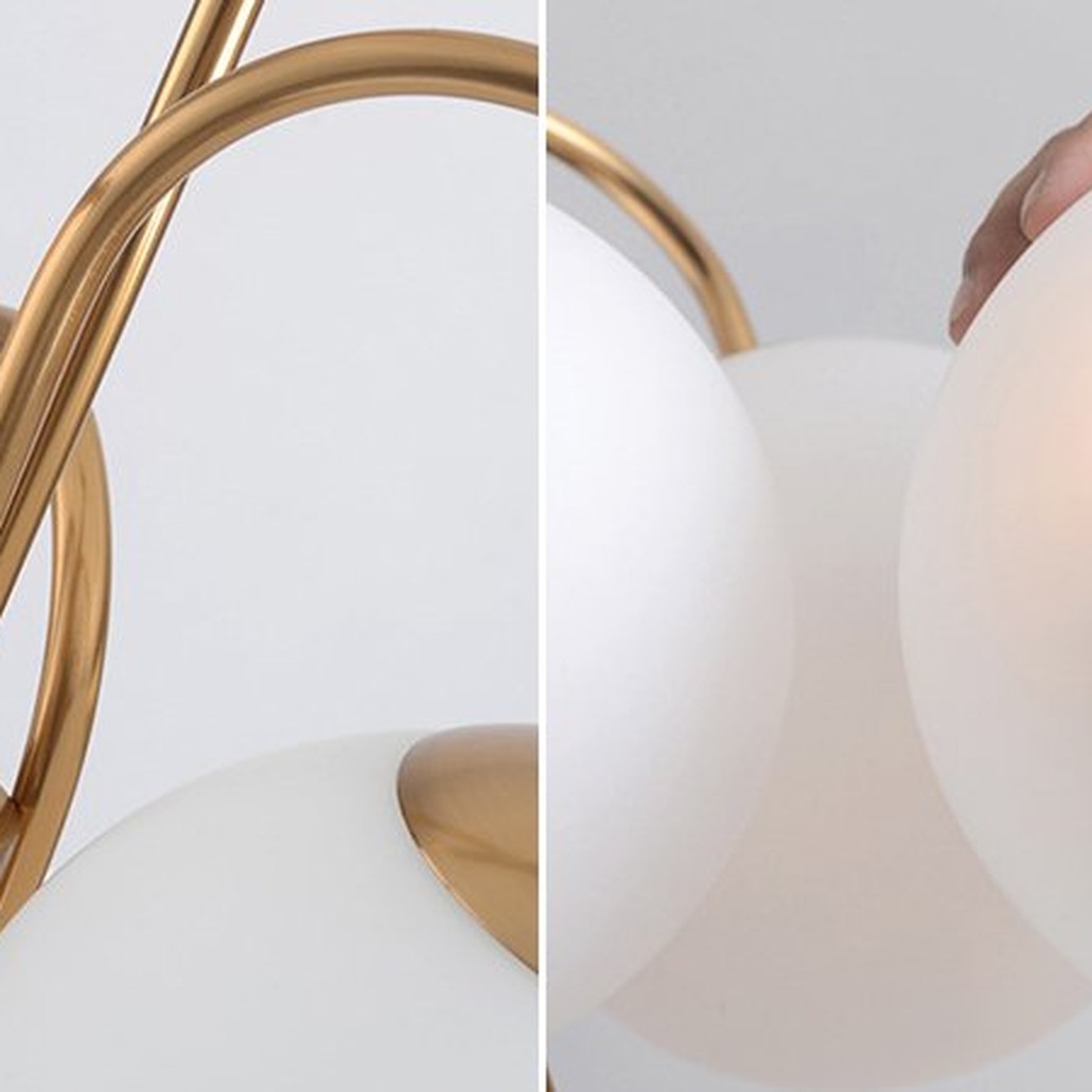 Люстра Gooseneck Pelle Chandelier