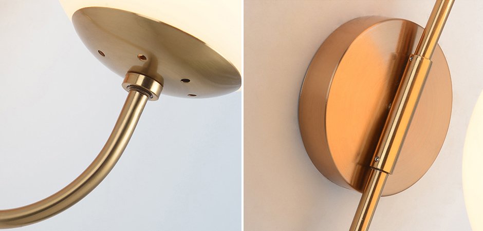 Бра Gooseneck Pelle wall Lamp