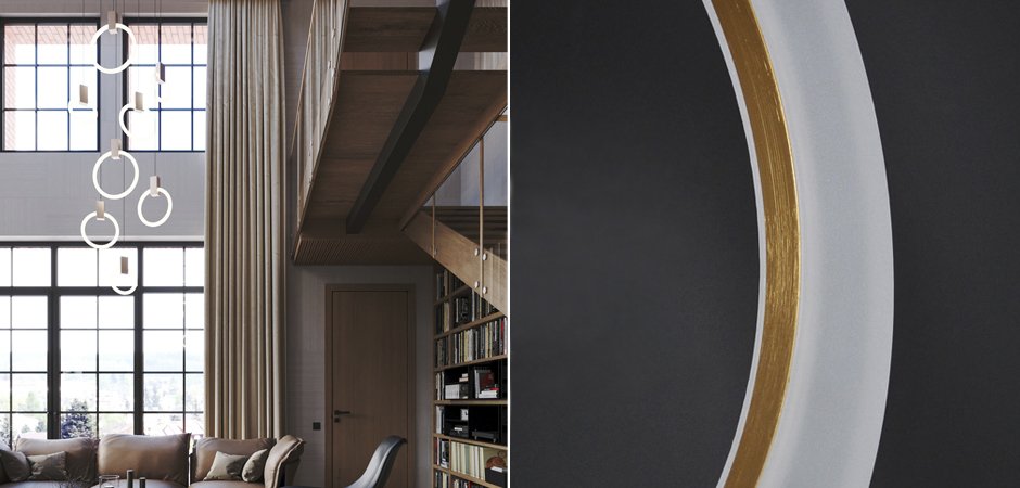 Люстра HALO Wood