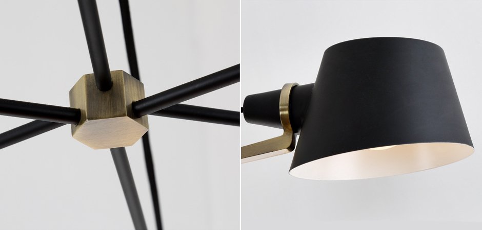 Люстра Brendan Ravenhill  Long Pivot Chandelier