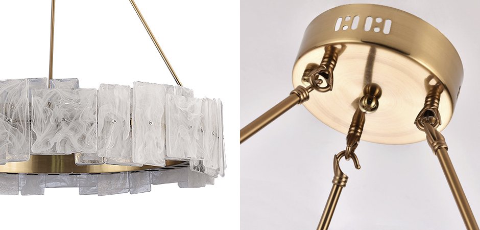 Люстра Frost Patterns & Brass