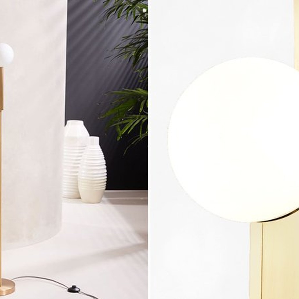 Торшер Two ball floor lamp