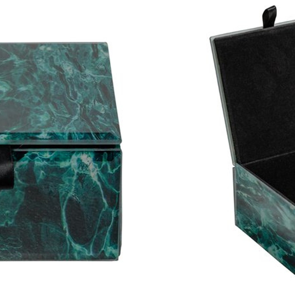 Шкатулка Turquoise Smoke Cube