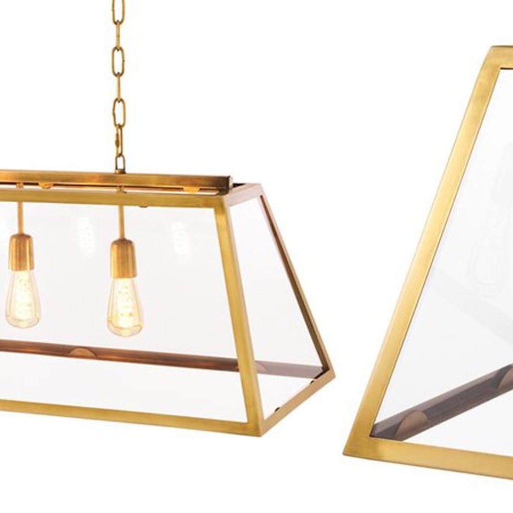 Люстра Lamp Harpers L Brass